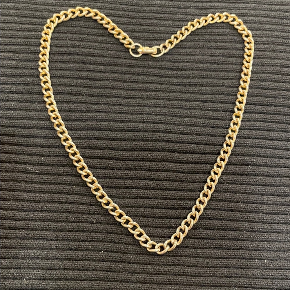 ❤️VINTAGE CORO 16” Gold Finish Chain Necklace